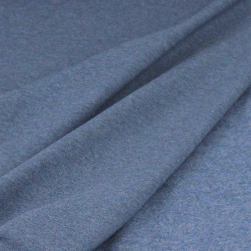 Eike: Brushed Heathered Sweatshirt, Denim Blue