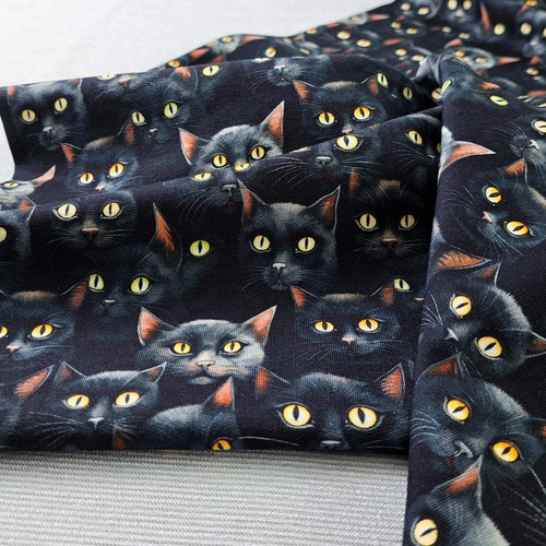 Cat Eyes:  French Terry, European Import