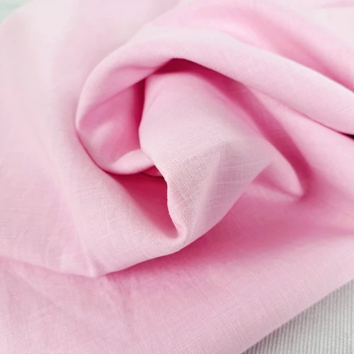 Washed Linen, Pink: European Import
