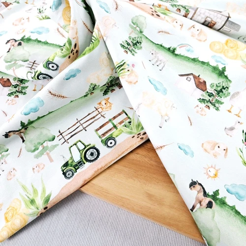 Spring In The Country:  Jersey Knit, European Import