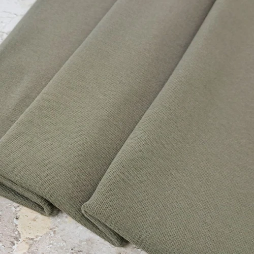 PRE-SALE: Vanessa Premium Jersey Knit, Khaki (Priced per Meter)