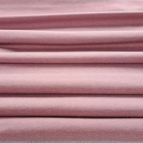 PRE-SALE: Vanessa Premium Jersey Knit, Heathered Deep Rose (Priced per Meter)