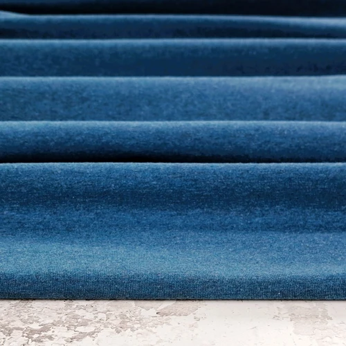 PRE-SALE: Vanessa Premium Jersey Knit, Heathered Dark Teal (Priced per Meter)