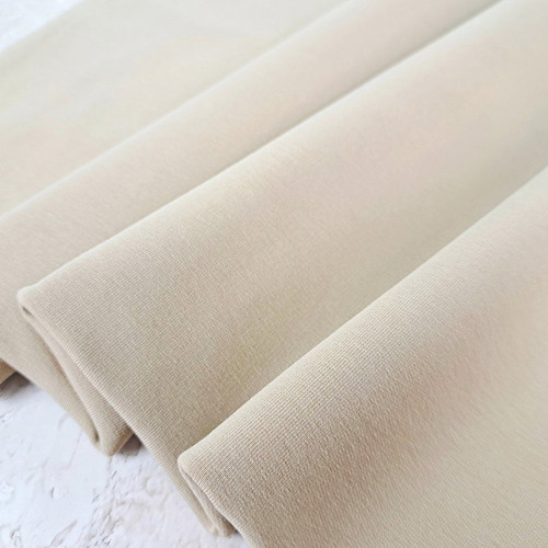 Maike Premium French Terry, Malted Milk