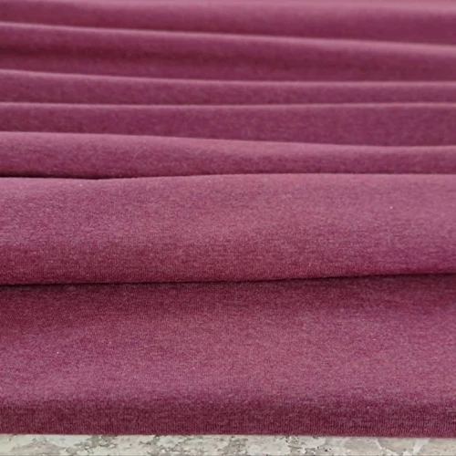 Vanessa Premium Jersey Knit, Heathered Bordeaux