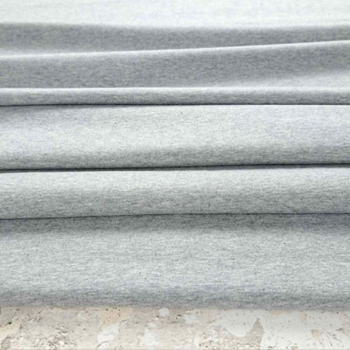 Vanessa Premium Jersey Knit, Heathered Light Grey