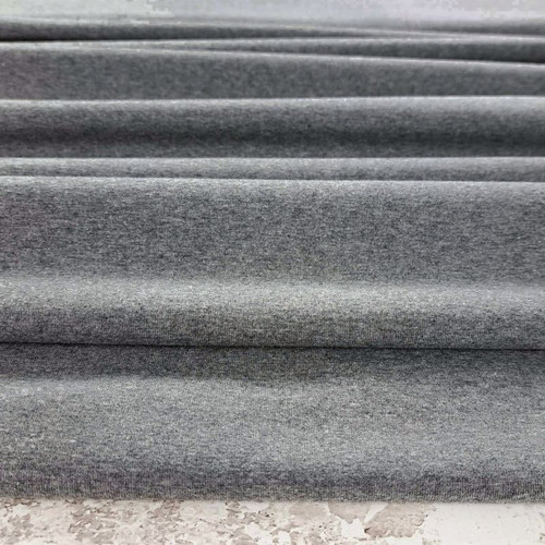 Vanessa Premium Jersey Knit, Heathered Medium Grey