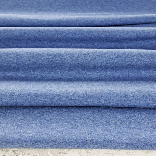 Vanessa Premium Jersey Knit, Heathered Lapis Lazuli