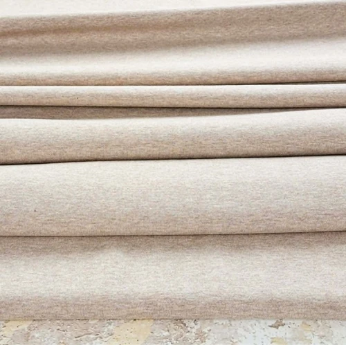 Vanessa Premium Jersey Knit, Heathered Light Brown