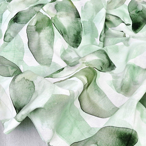 Hickory:  Washed Linen & Cotton Blend, European Import