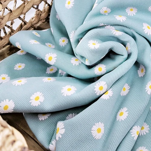 Daisy:  Ribbed Knit, European Import