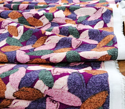 Changing Seasons:  Washed Linen & Cotton Blend, European Import