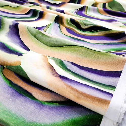 Mirage:  Washed Linen & Cotton Blend, European Import