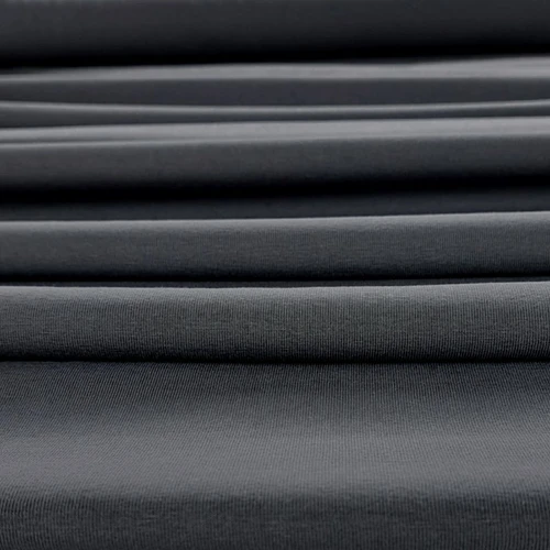 REMNANT: Vanessa Premium Jersey Knit, Pewter (25 cm)