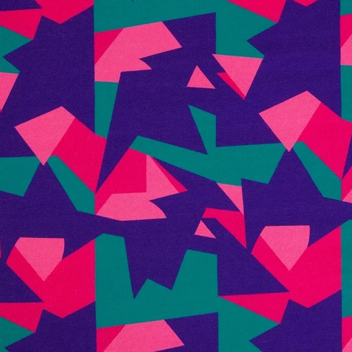 Geometric, Multi-Coloured: Sweatshirt, European Import