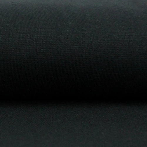 Heike: Solid Ribbing, Black