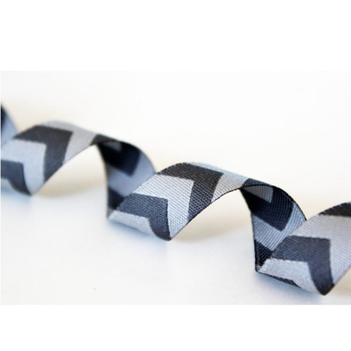 Chevron, Grey: Farbenmix Ribbon