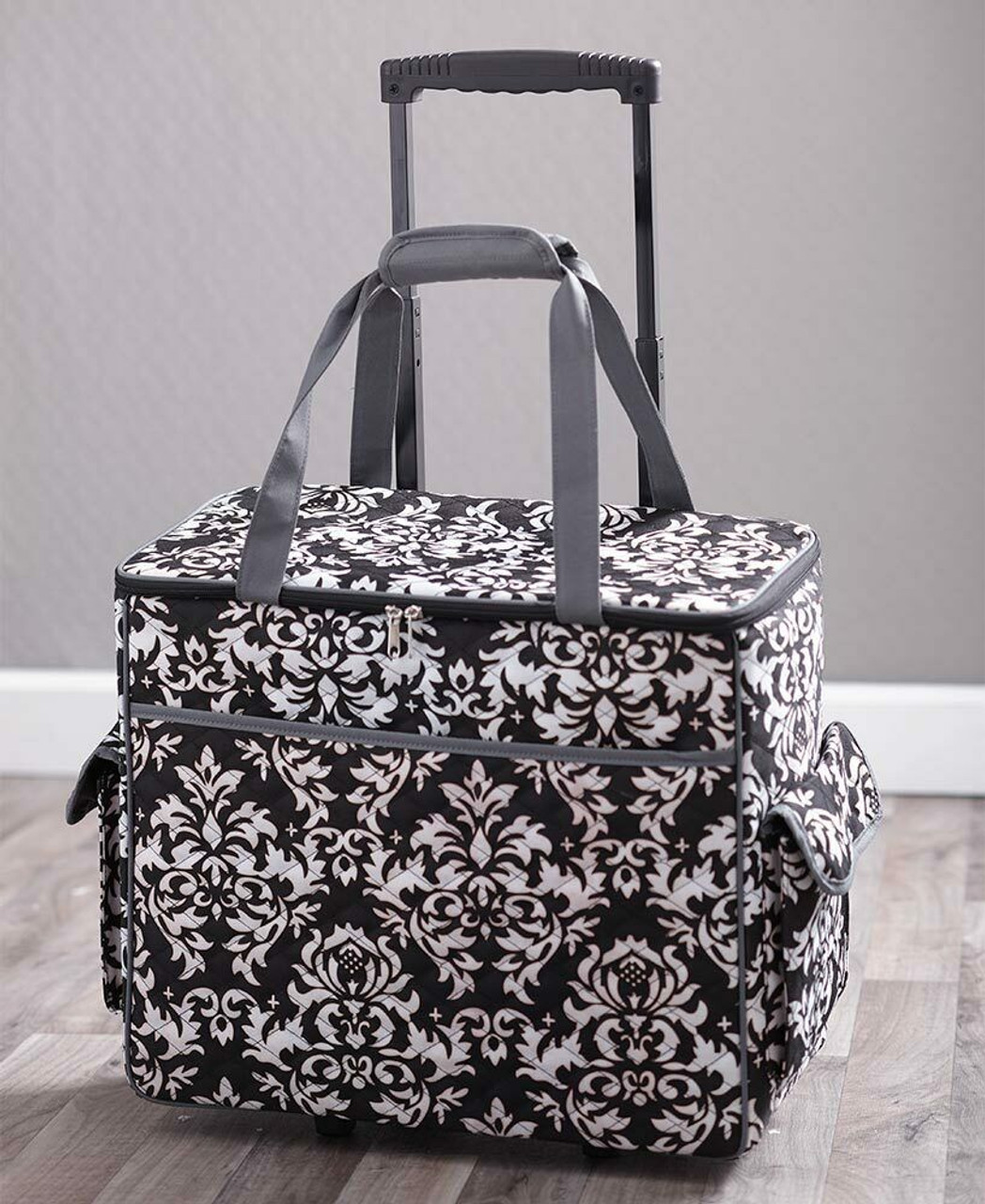 LV Melie Cotton Canvas Bag and Purse Organizer in Black