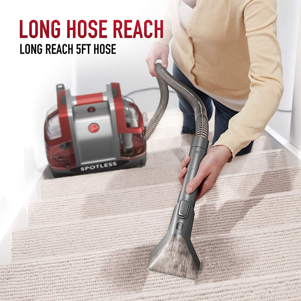FH11300 by Hoover - Spotless Portable Carpet & Upholstery Cleaner