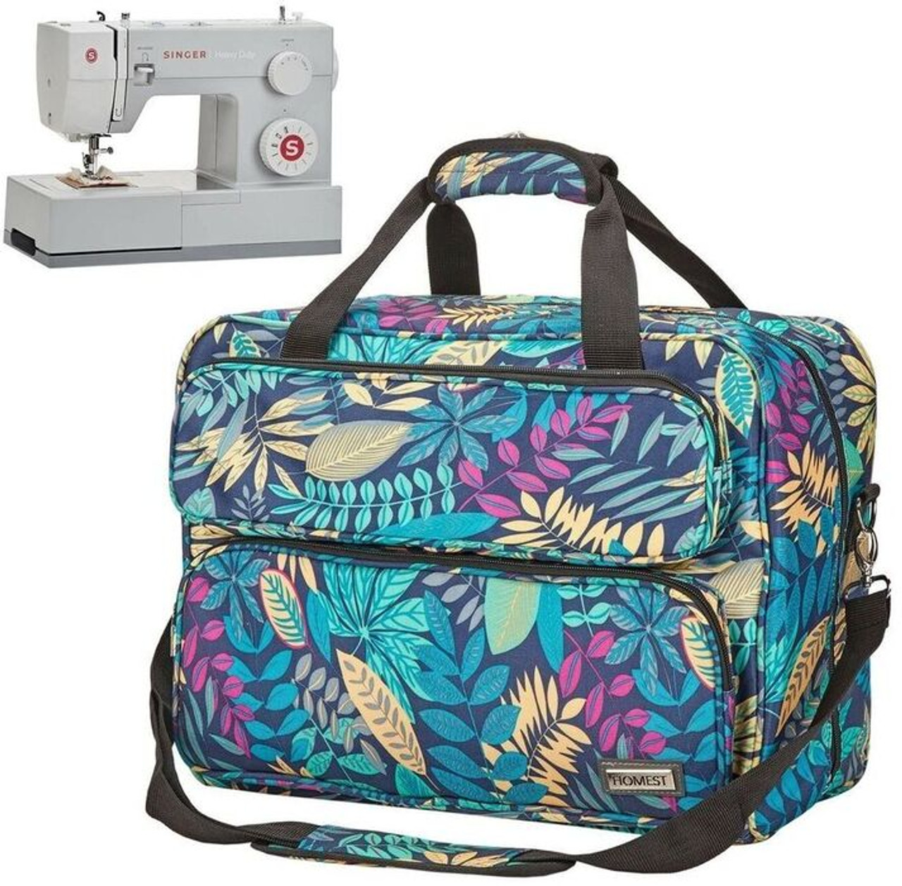 HOMEST Sewing Machine Carrying Case, Universal Tote Bag with