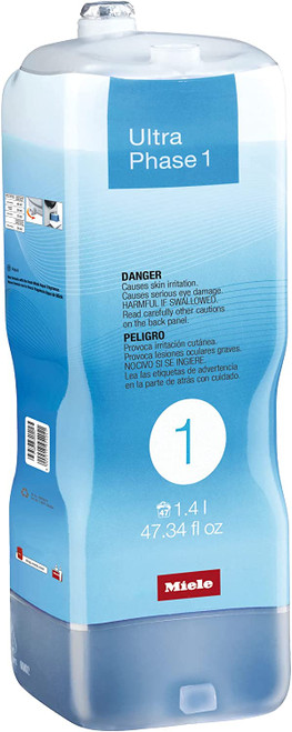 Miele UltraPhase 1
2-component detergent for whites and colors.