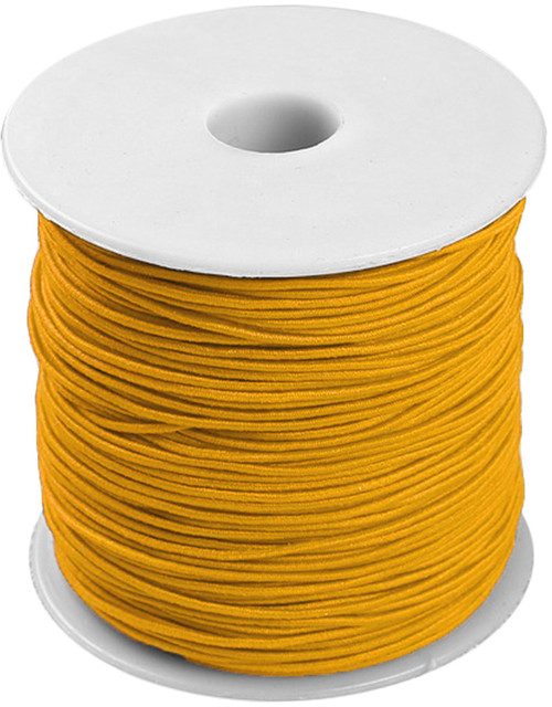 1/ Spool of Yellow 1 mm elastic stretch rope - 57 yds