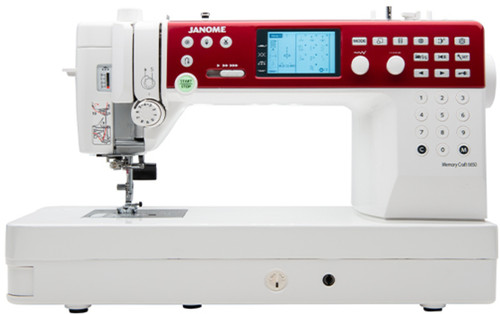 The Memory Craft 6650 has everything to help sewists complete projects even faster. The 10" All-Metal Seamless Flatbed provides the perfect work space for projects large and small, and with the speed and precision the MC6650 offers, Janome is bringing professional power into the project makers home. The Start/Stop button provides fingertip control of stitching. And the favorite stitch setting default means when you turn the machine on, your favorite settings are ready to go. 