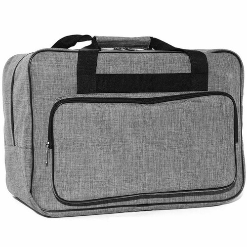 Grey Sewing Machine Tote Bag/ Carrying Case