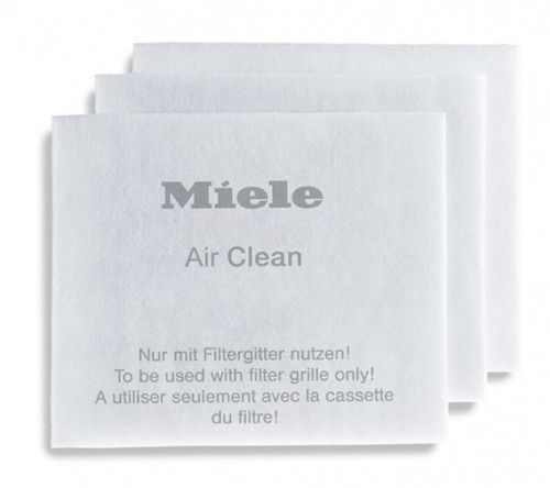 This multi-ply filter is constructed with electrostatically charged material to retain fine particles from the air. Suitable for the following Miele vacuum cleaners: S140 - S195.