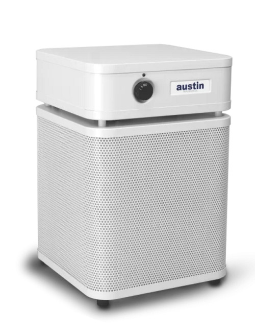 HealthMate Jr. Plus - WHITE
Ultimate protection for people with chemical sensitivity.The Austin Air HealthMate+™ has been developed for people living in smaller spaces who are chemically sensitive and require the most comprehensive air cleaning solution.