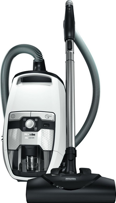 Miele Blizzard CX1 Cat & Dog Bagless Canister Vacuum, Lotus White
Seb228 electro+ power brush
Sbb parquet floor twister
Crevice tool, dusting brush, and upholstery tool
Bagless canister
Low to medium pile carpet and hard floors