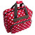 Red Dot Sewing Machine Tote Bag/ Carrying Case