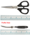 KAI 5135C: 5 1/2-INCH CURVED BLADE SCISSORS