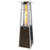 Original SUNHEAT Square Tabletop Patio Heater - Golden Hammered