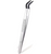 TWEEZER WITH CURVED BLACK SILICONE TIP