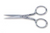 Gingher 4" Embroidery Scissor: Versatile for all sewing and needle arts.  Strong frame for cutting one layer of fabric or lightweight yarn.  Sharp points reach and cut multiple threads.
Includes leather sheath for storage.  Double-plated chrome over nickel.