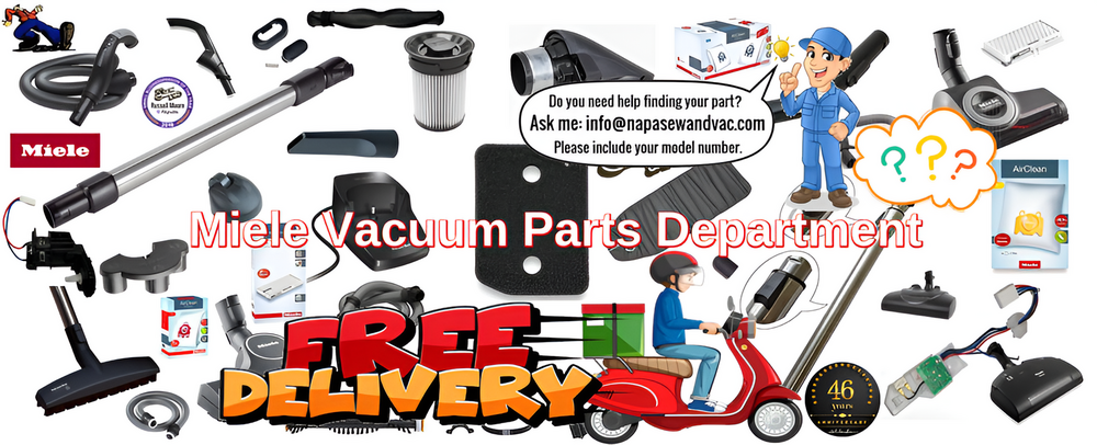 Miele Parts Department Banner