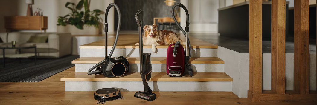 Discover Miele bagged, bagless, & cordless Vacuum Cleaners