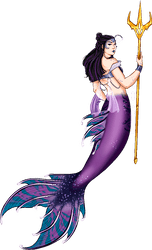 Sulis - Abyssal Warrior Guardian Mermaid