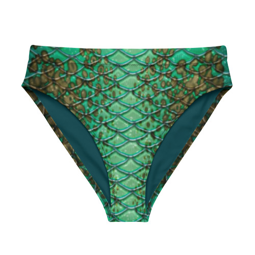 Gaia Recycled high-waisted bikini bottom
