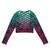 Aphrodite Recycled long-sleeve crop top