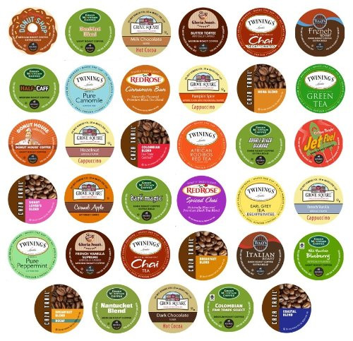 Coffee K-Cup Sampler Coffee 35 Count