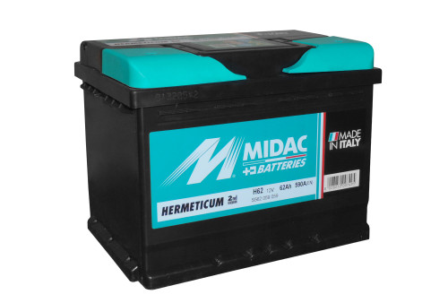 Bateri makine midac 12v 62ah