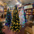 Peme Krishlindjesh me Llambadar dhe Drita LED 240cm