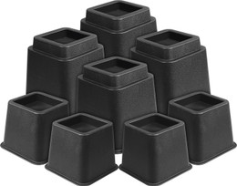 8 Piece Adjustable Furniture Raisers