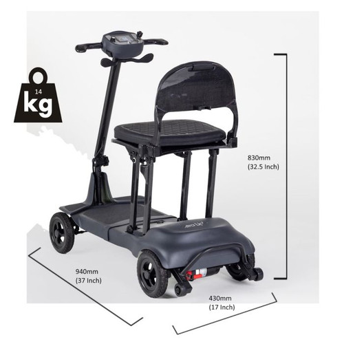 Genie Ultra Light Folding Mobility Scooter Image 5