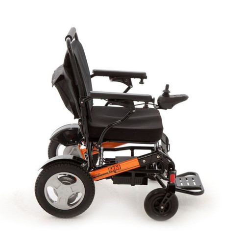Ezi-Fold Lightweight Electric Wheelchair Side View