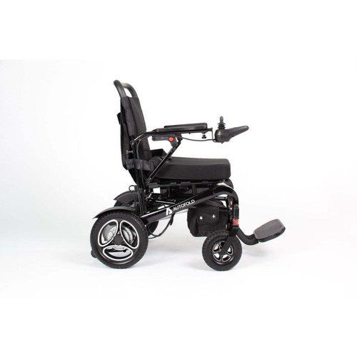 Automatic Folding Electric Wheelchair Side View