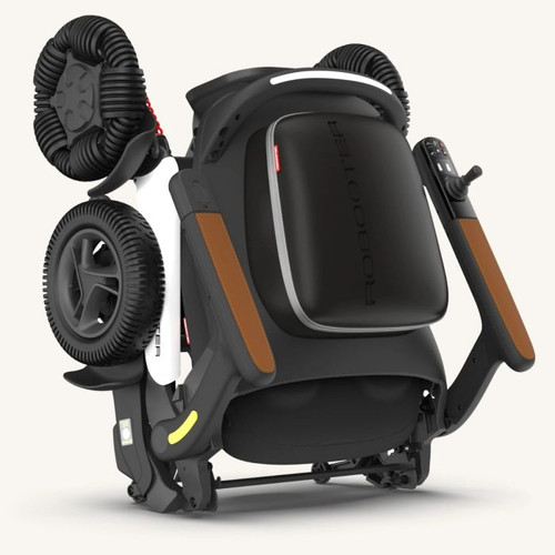 Folded Robooter E60 Folding Electric Wheelchair