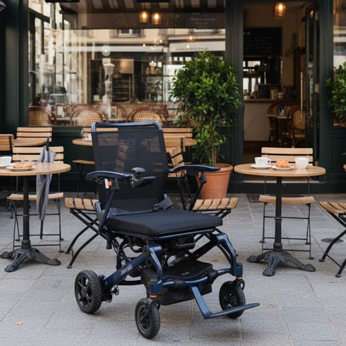 Pride Jazzy Carbon Ultra Max Folding Electric Wheelchair Image 3